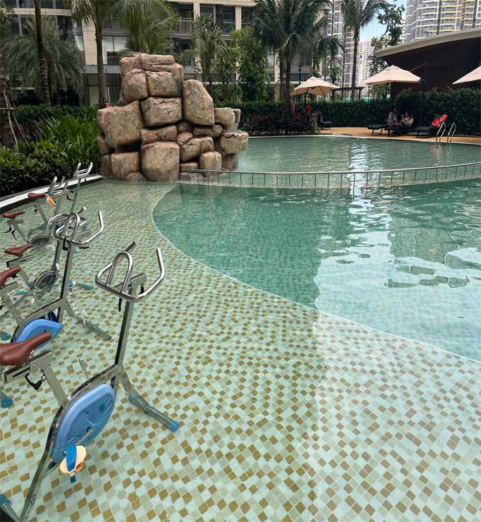 Hồ bơi homestay Long Bình, TP.HCM