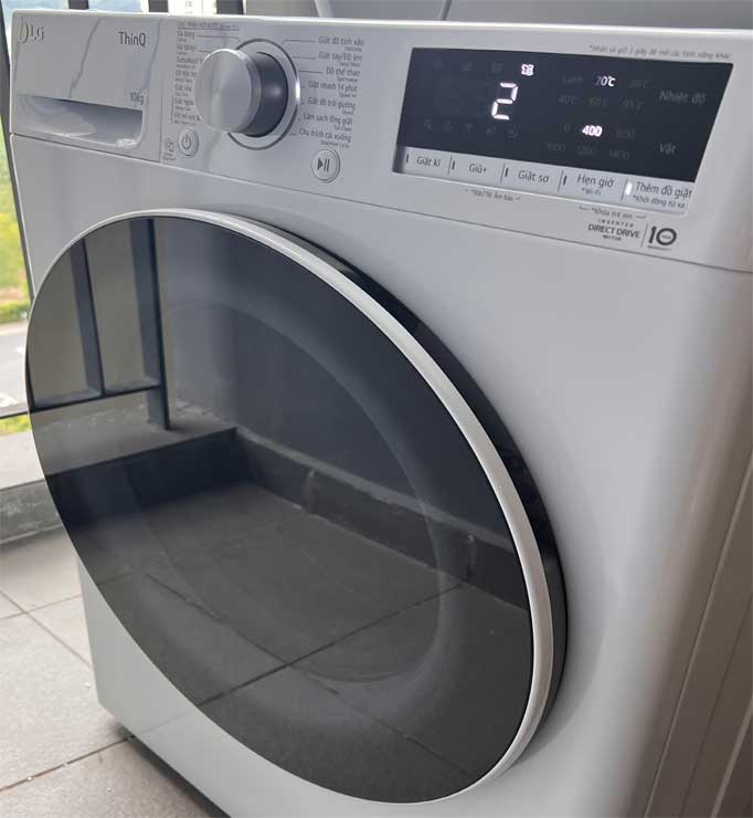 Máy giặt homestay Airbnb Vinhome Grand Park Quận 9 Long Bình