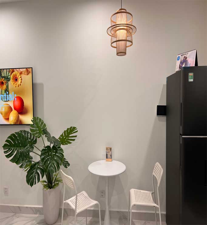 living room Airbnb homestay BE5 Vinhomes Grand Park District 9 Ho Chi Minh