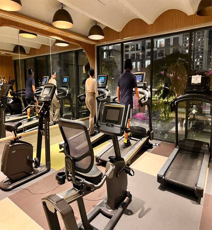 gym fitness tower c masterise apartment